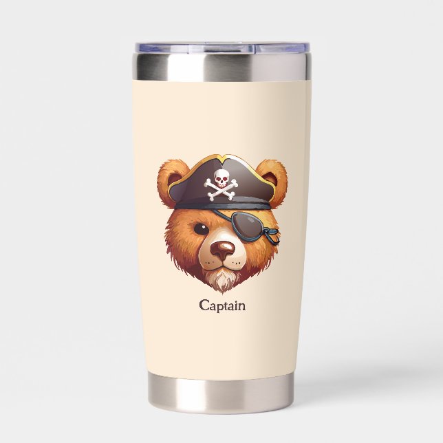 Captain Bear Insulated Tumbler (Front)