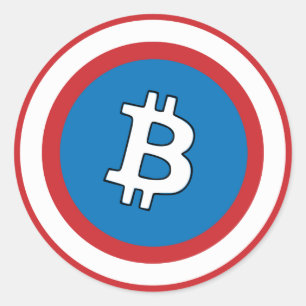 Captain Bitcoin Sticker