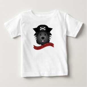 Captain Black Dog - Baby Fine Jersey T-Shirt Baby T-Shirt
