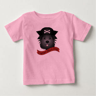 Captain Black Dog - Baby Fine Jersey T-Shirt T-Shirt