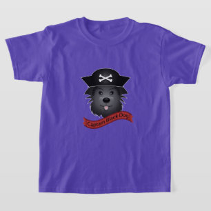 Captain Black Dog - Kids' Basic T-Shirt