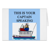 captain boating sailing joke (Front Horizontal)