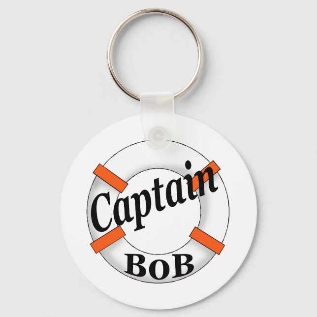 captain bob keychain (Front)