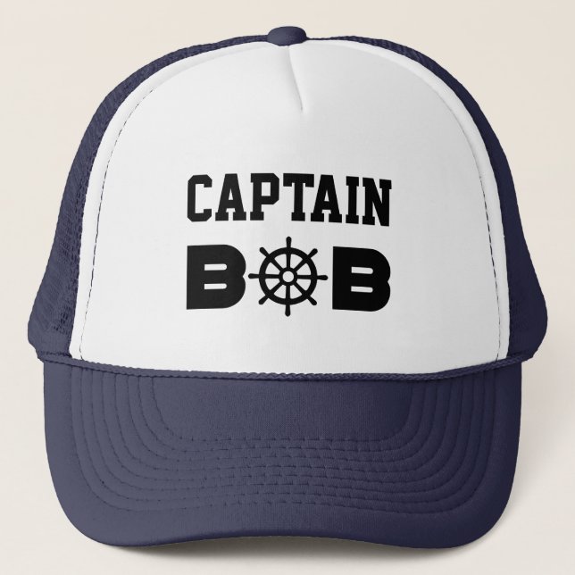 Captain Bob Trucker Hat (Front)
