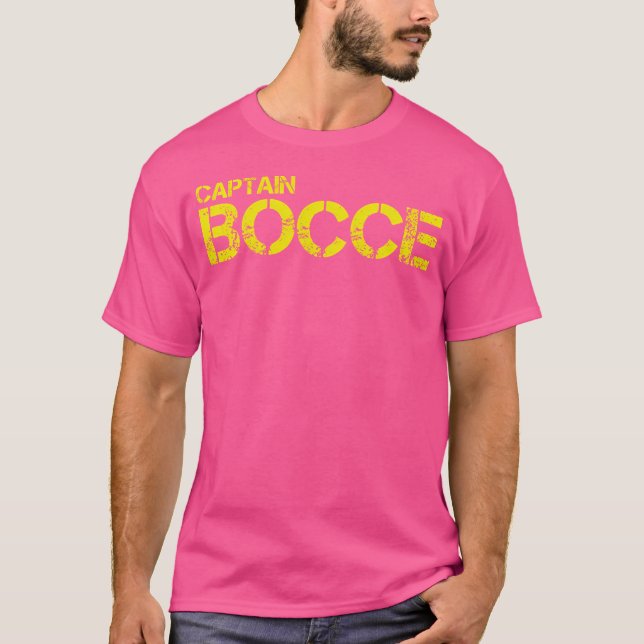 Captain Bocce T-Shirt (Front)