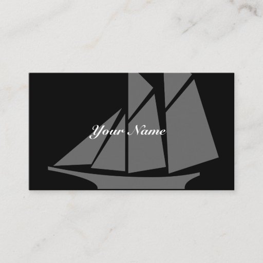 Customizable Captain Business Card