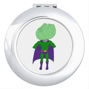 Captain Cabbage Compact Mirror