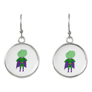 Captain Cabbage Earrings