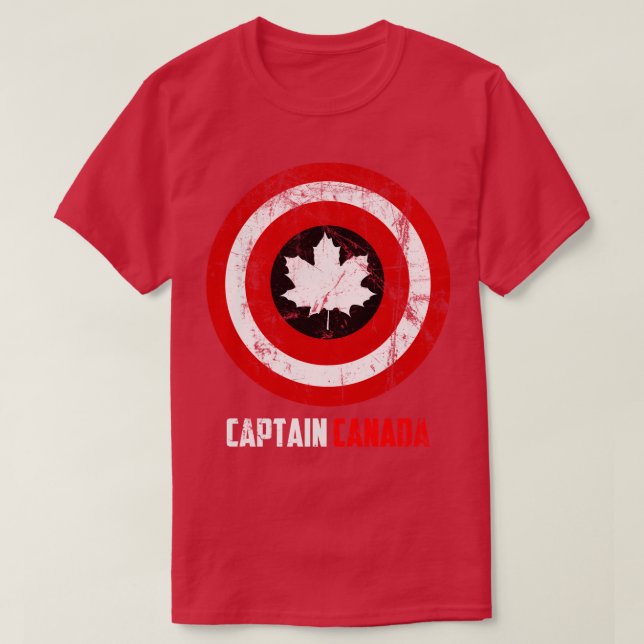 Captain Canada T-Shirt (Design Front)