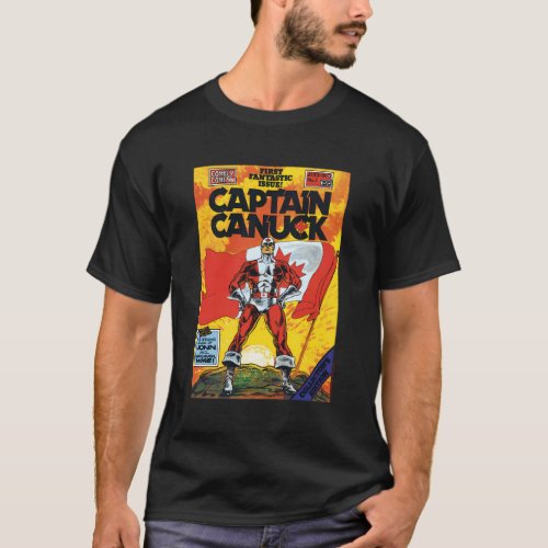Captain Canuck Issue 1 Cover T_Shirt