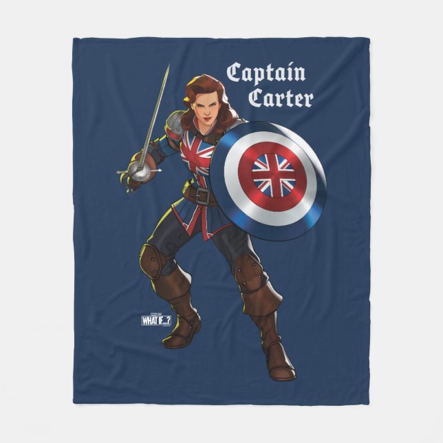 Captain Carter Fleece Blanket (Front)