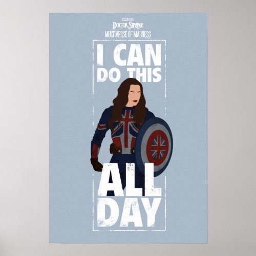 Captain Carter _ I Can Do This All Day Poster