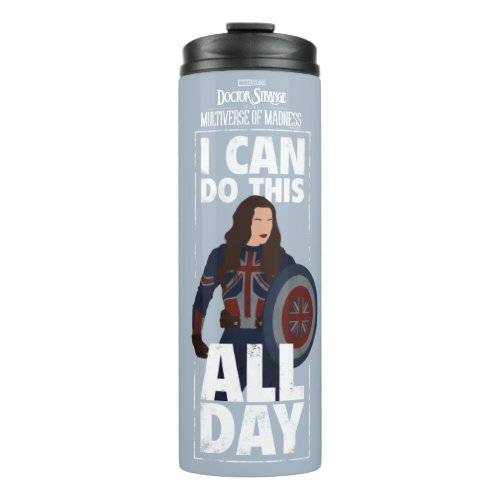 Captain Carter _ I Can Do This All Day Thermal Tumbler