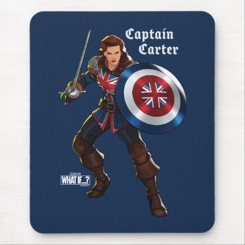 Captain Carter Mouse Pad
