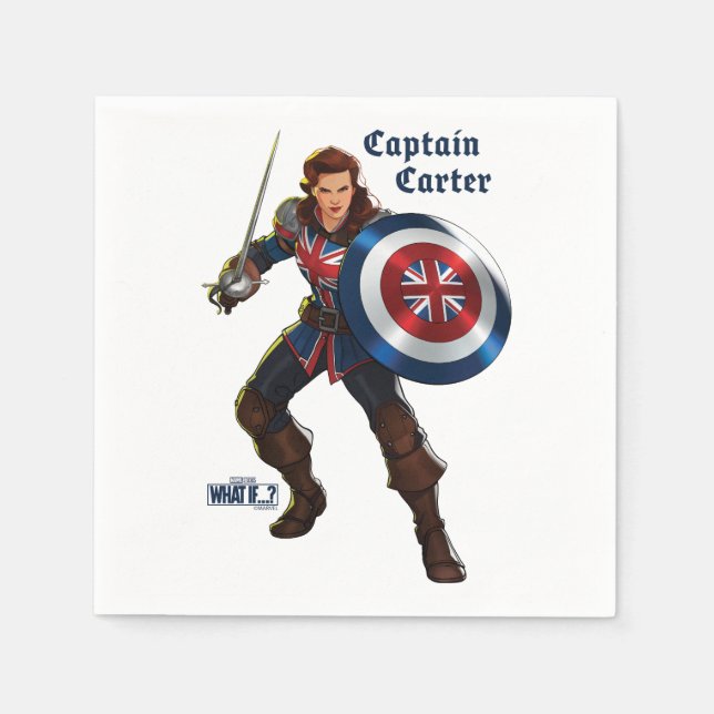 Captain Carter Napkins (Front)