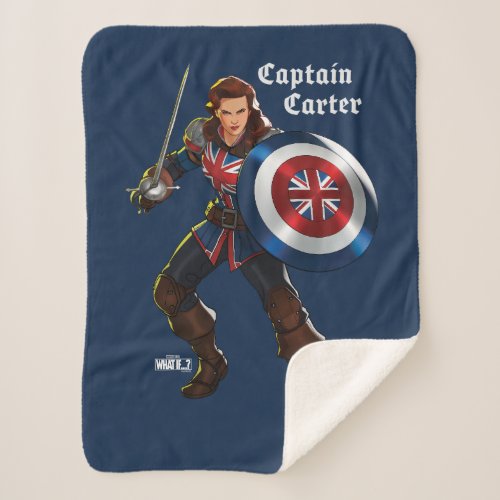 Captain Carter Sherpa Blanket