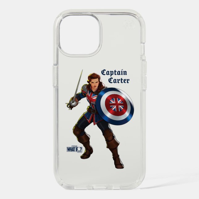Captain Carter Speck iPhone Case (Front)