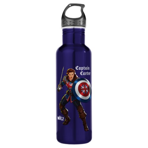 Captain Carter Stainless Steel Water Bottle