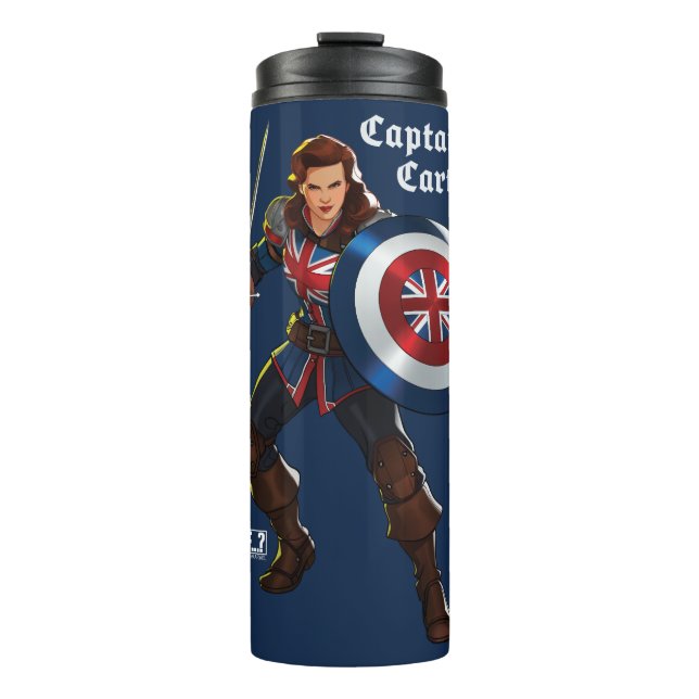 Captain Carter Thermal Tumbler (Front)