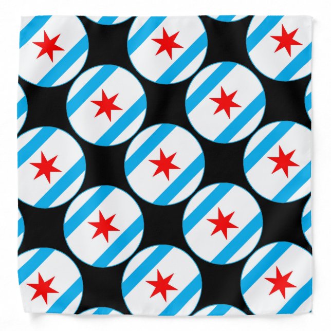 Captain Chicago Shield Bandana (Front)