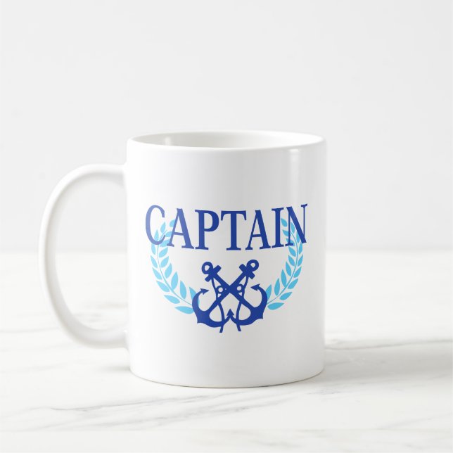 Captain Coffee Mug (Left)