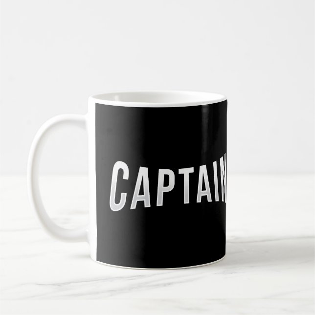 Captain Coffee Mug (Left)