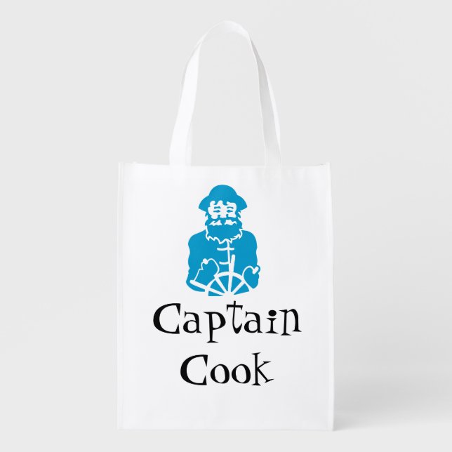 Captain Cook Grocery Bag (Front)