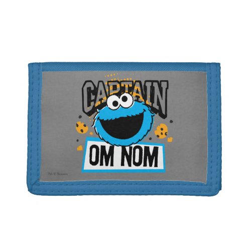 Captain Cookie Monster Trifold Wallet