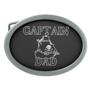 Captain Dad Belt Buckle