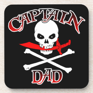 Captain Dad Beverage Coaster