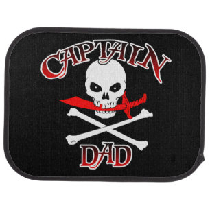 Captain Dad Car Mats