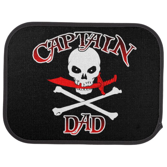 Captain Dad Car Mats (Rear)
