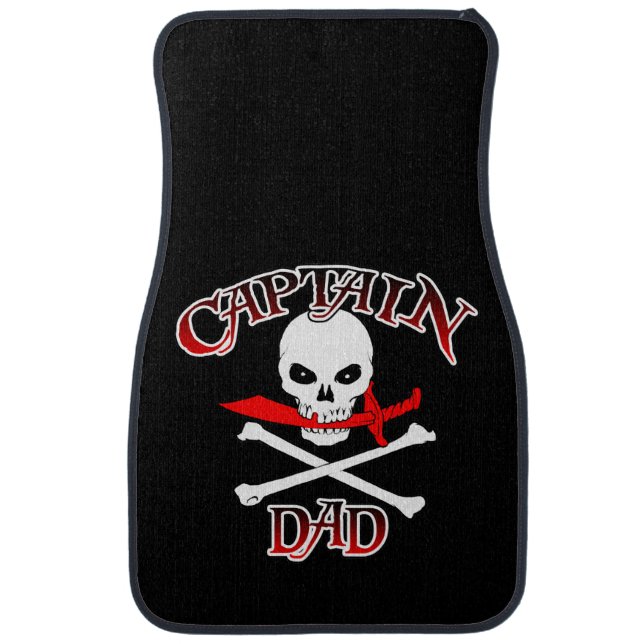 Captain Dad Car Mats (Front)