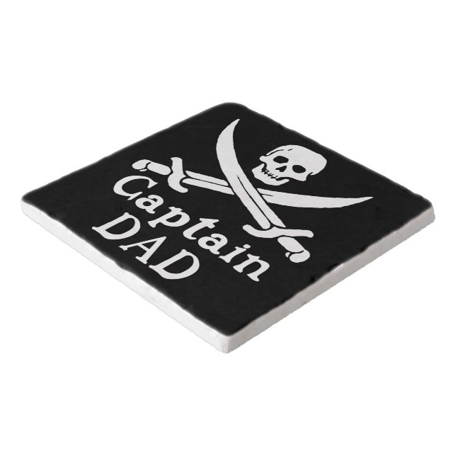 Captain Dad -  Classic Trivet (Corner)