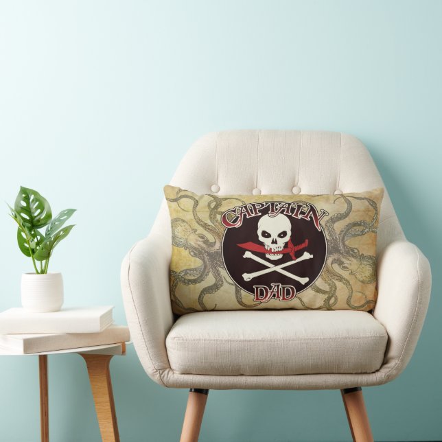 Captain Dad - Embraced by the Deep Lumbar Pillow (Chair)