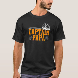 Captain Dad Father Sailor Boater Captain 1 T-Shirt
