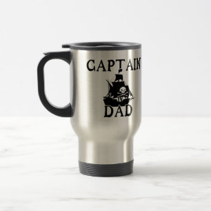 Captain Dad - Ghostly Galleon Travel Mug