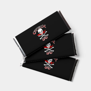 Captain Dad Hershey Bar Favors