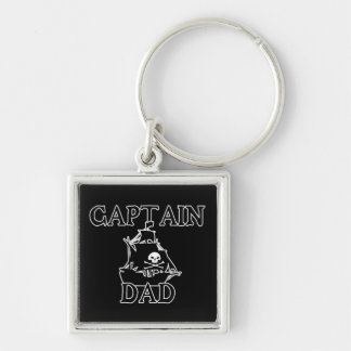 Captain Dad Keychain