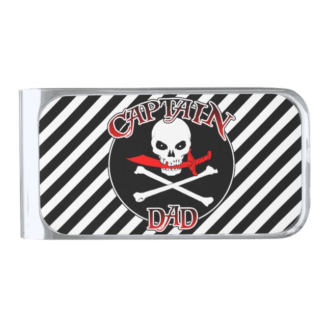 Captain Dad Money Clip (Front)