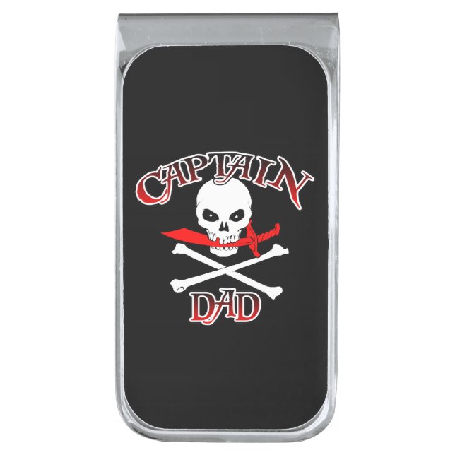 Captain Dad Money Clip (Front Vertical)