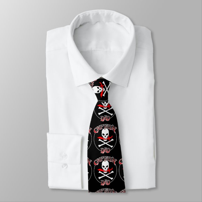 Captain Dad Neck Tie (Tied)