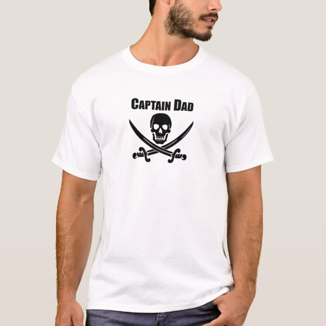 Captain Dad T-Shirt (Front)