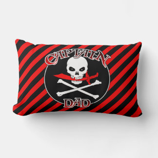 Captain Dad Throw Pillow
