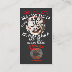 CAPTAIN DAN SEA LION FAJITA JESUS SEWARD AK 2050 ENCLOSURE CARD