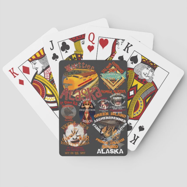 CAPTAIN DAN WE BARBECUE THE LAMB OF GOD EVERY 2049 POKER CARDS (Back)