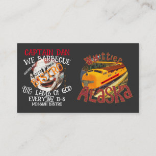 CAPTAIN DAN WE BARBECUE THE LAMB OF GOD EVERYDAY ENCLOSURE CARD