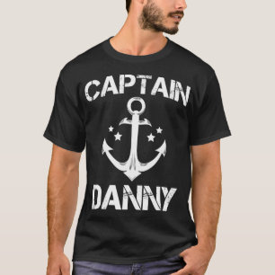CAPTAIN DANNY Funny Birthday Personalized Name Boa T-Shirt