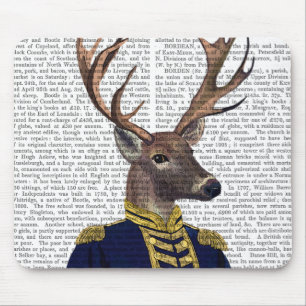 Captain Deer Mouse Pad