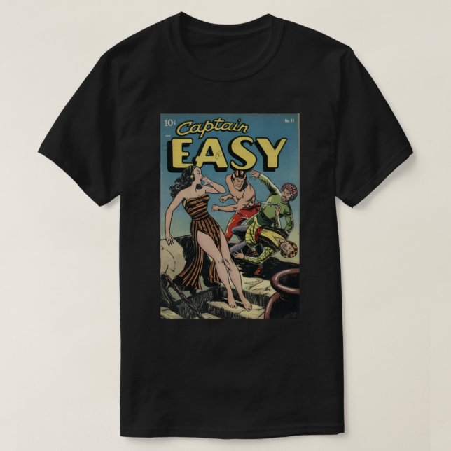 Captain Easy 011 c2c   T-Shirt (Design Front)